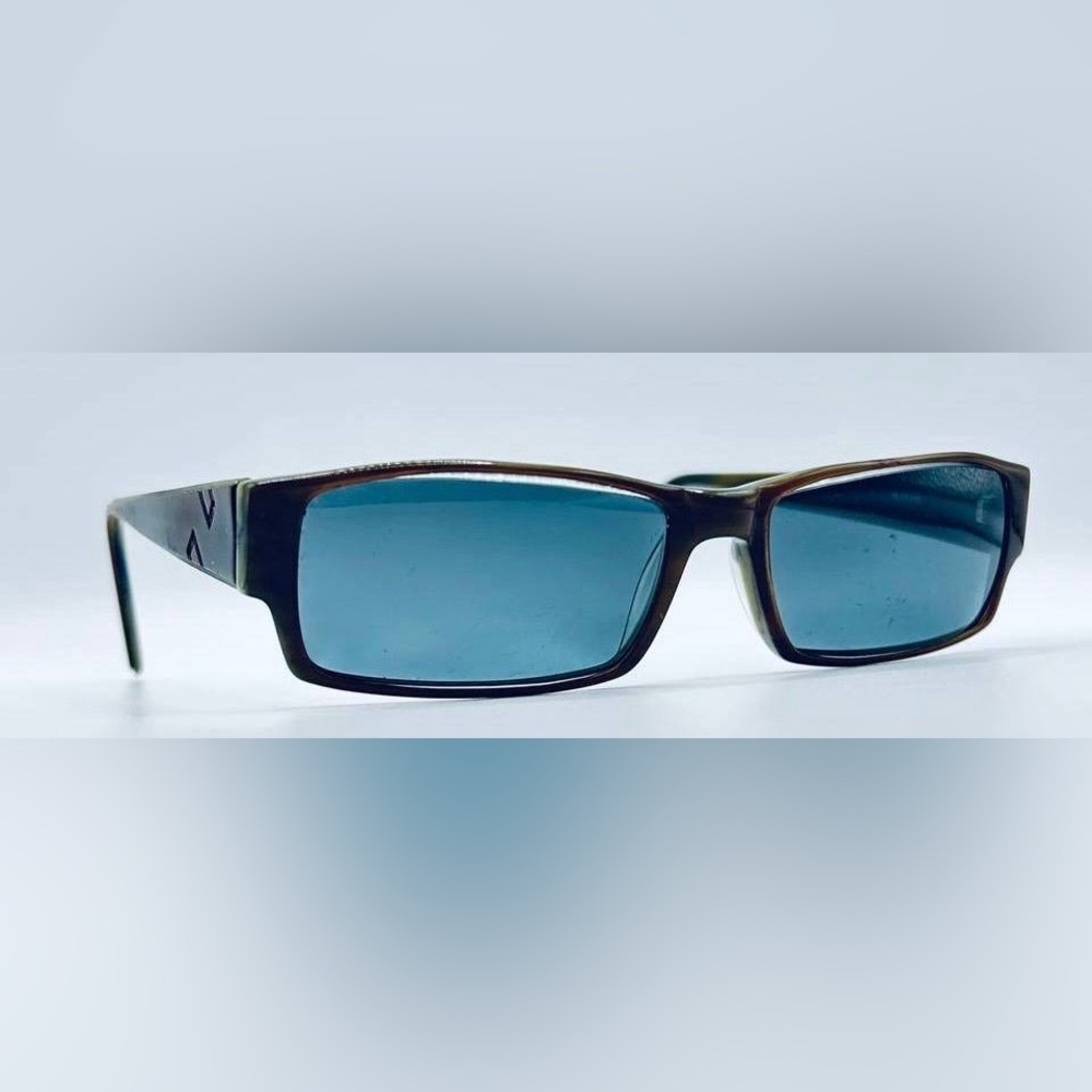 Bellagio Brown Rectangular Sunglasses Frames Only